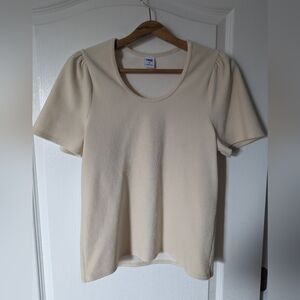 Smash + Tess Seventies Tee Cool Cream Small NWOT